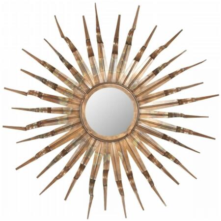 SAFAVIEH Sun Mirror - Copper MIR3006A